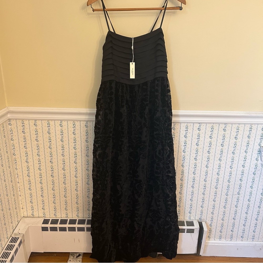 BRAND NEW WT Max Studio Fancy  Floral Maxi Dress